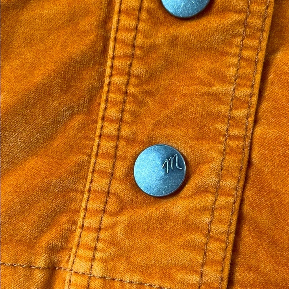 Madewell Orange Mini A-line Skirt Casual - Picture 7 of 8